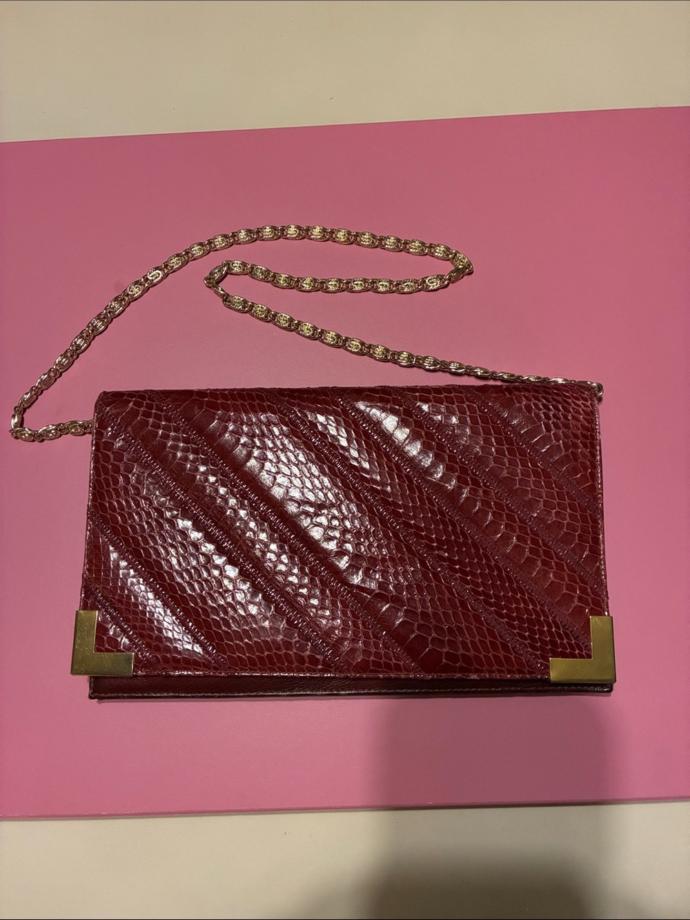 Vintage 70’s Bags by Varon Envelope Clutch